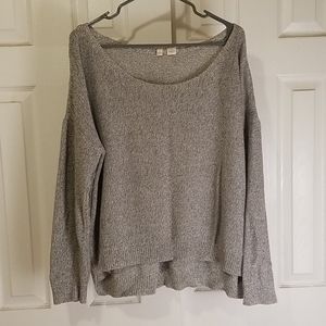 Anthropologie Moth Cozy Grey Sweater - M